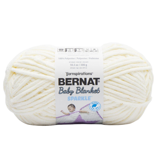 Bernat Baby Blanket Sparkle 300g - Moonlight Sparkle