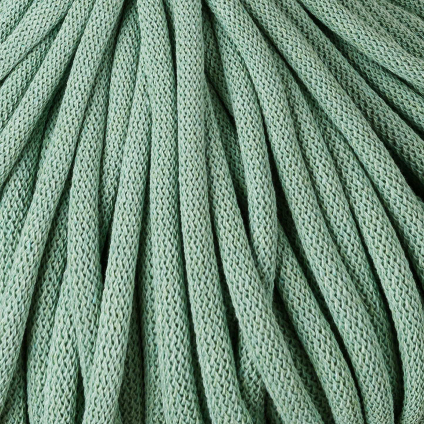 Bobbiny Jumbo 9mm Braided Cotton Cord - Aloe - 100m