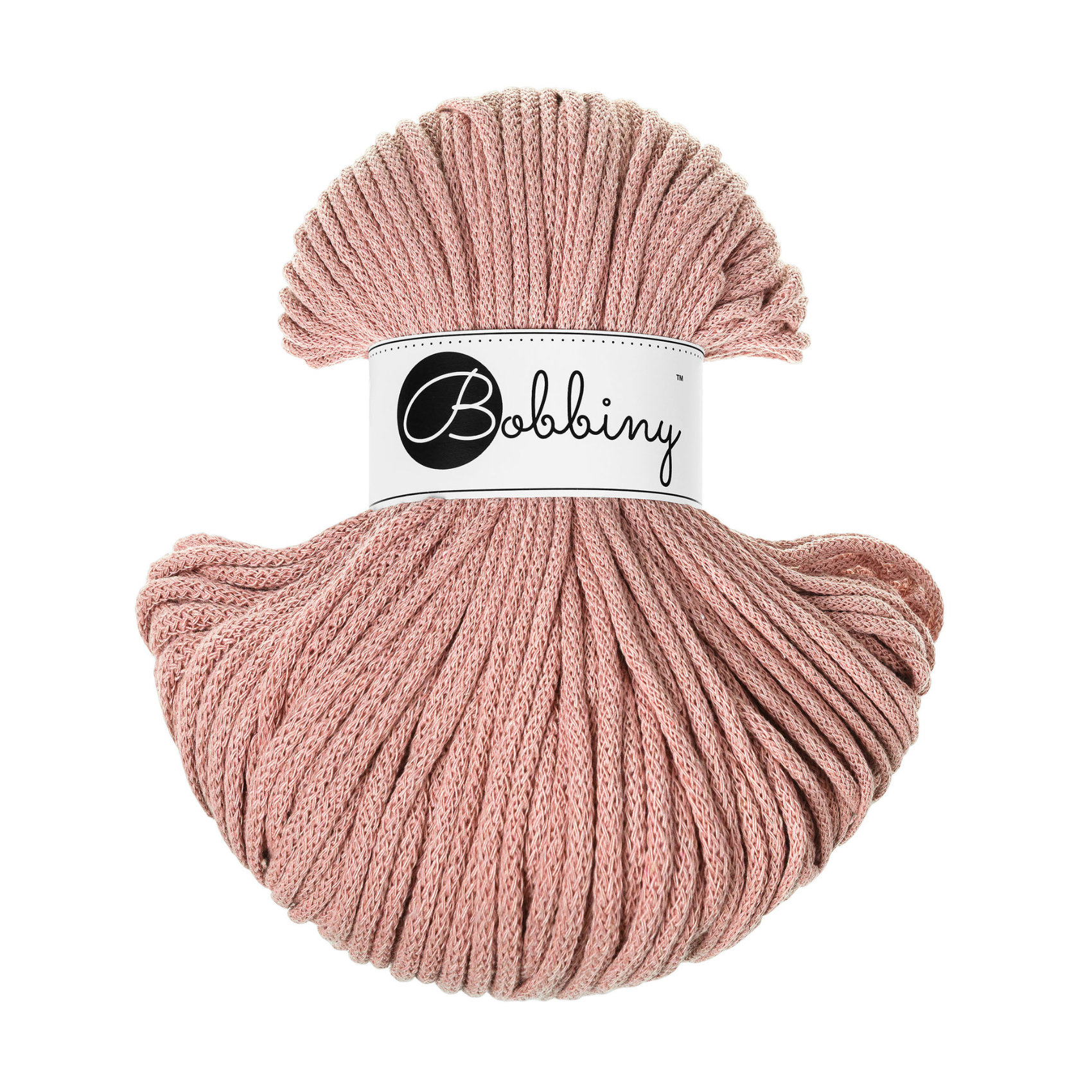 Bobbiny 4mm Braided Cotton Cord 100m ALL COLOURS