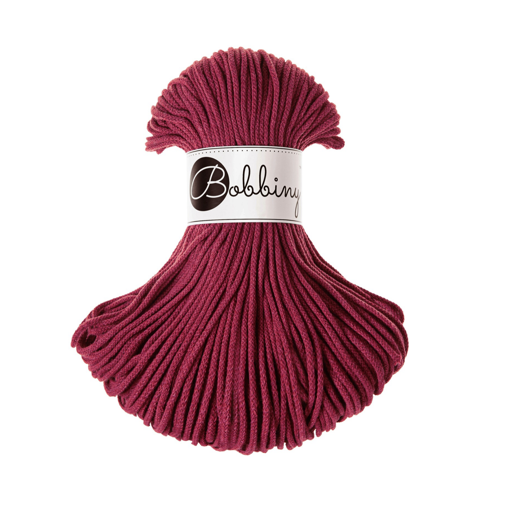 Bobbiny 3mm Braided Cotton Cord 100m ALL COLOURS