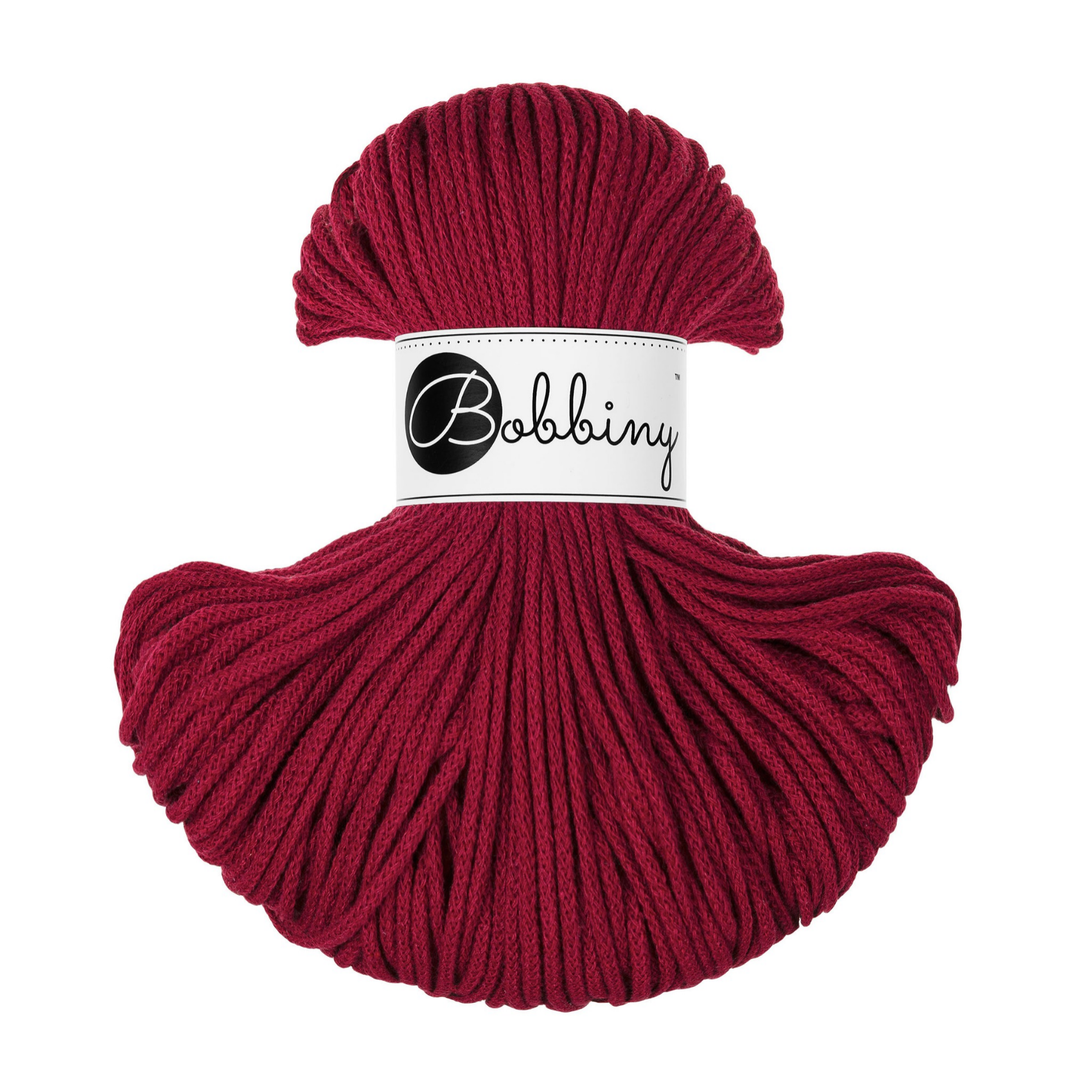 Bobbiny 3mm Braided Cotton Cord 100m ALL COLOURS