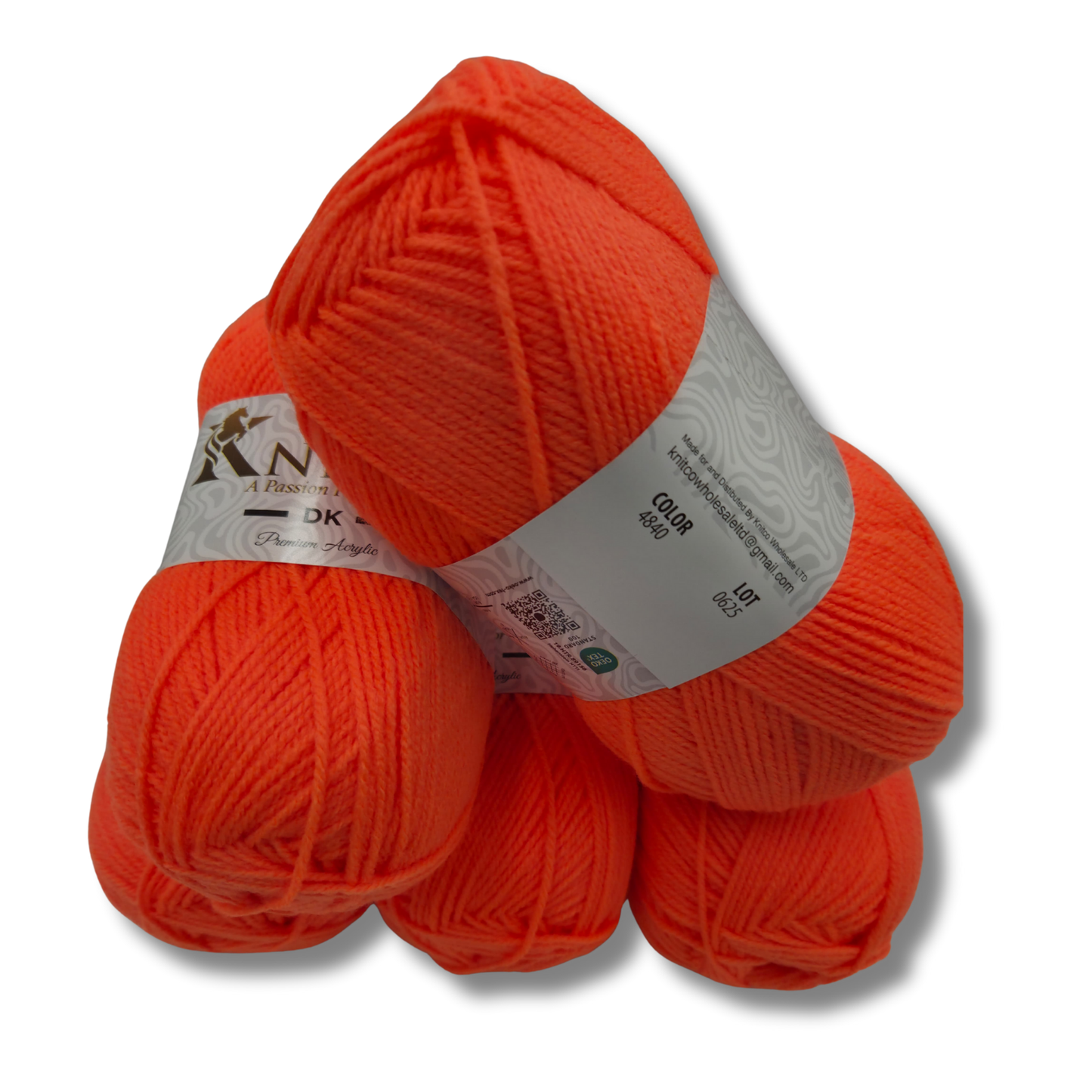 5 Pack - Knitco DK Premium Acrylic 100g / 360m - 58 Colours