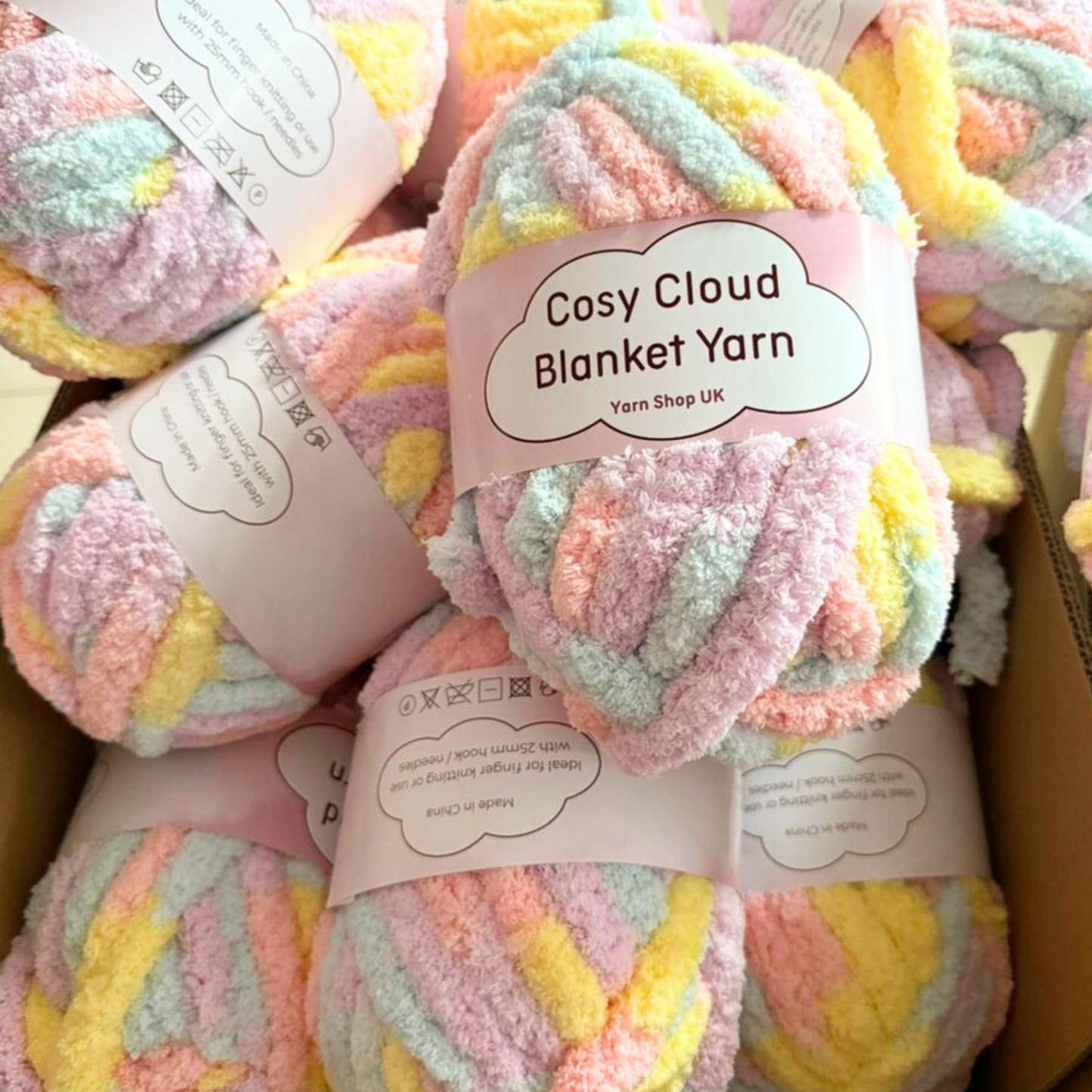 2 Pack - Cosy Cloud Blanket Yarn - Super Chunky - ALL COLOURS