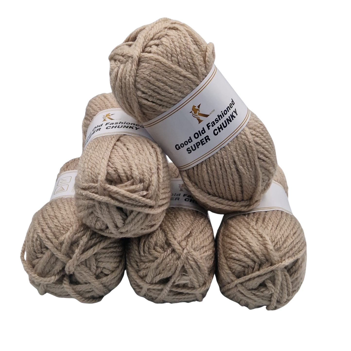 5pk Super Chunky Good Old Fashioned Yarn - ALL COLOURS