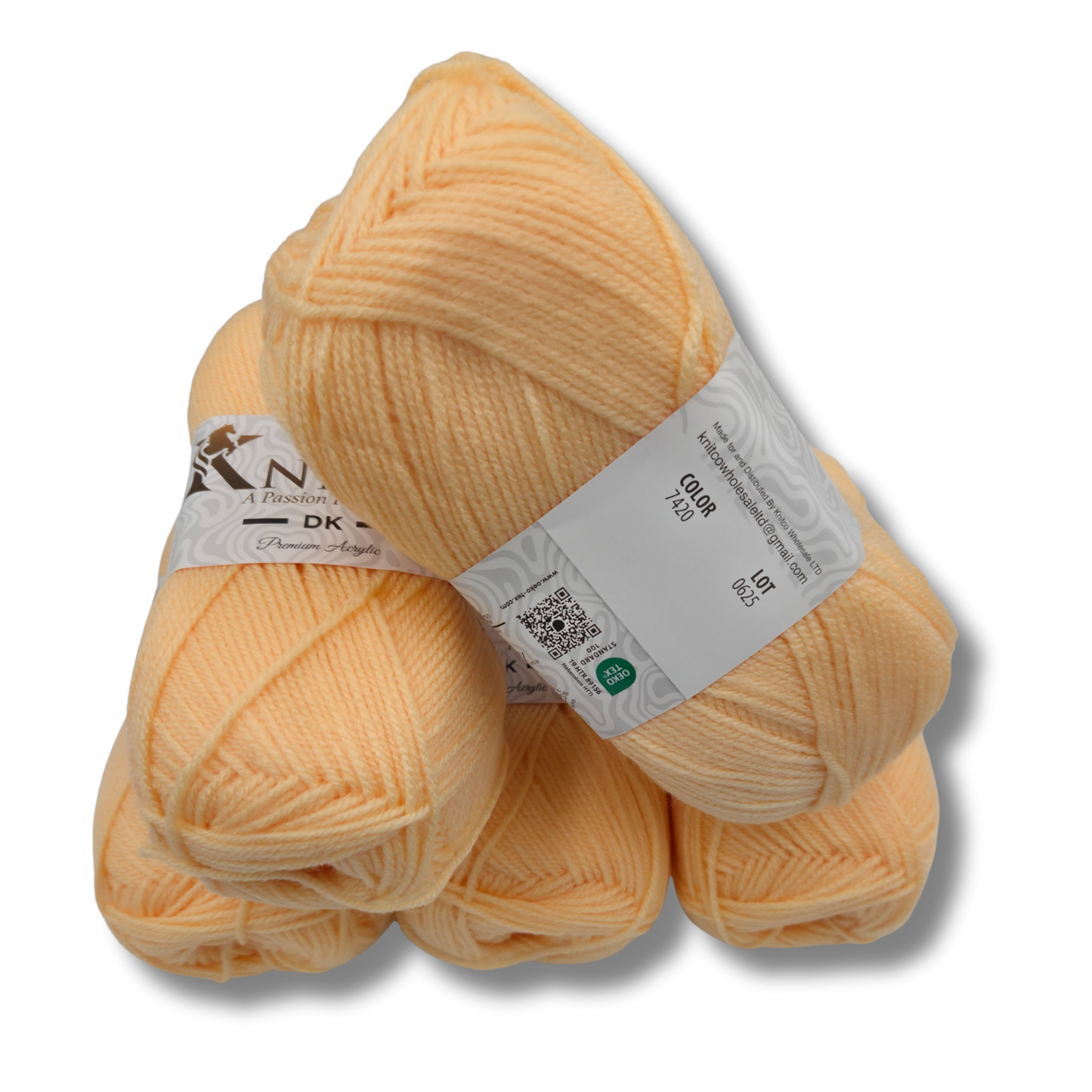 5 Pack - Knitco DK Premium Acrylic 100g / 360m - 58 Colours