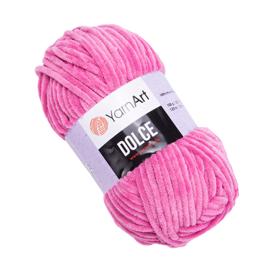 795 YarnArt Dolce Super Chunky Yarn 100g - Bubblegum Pink