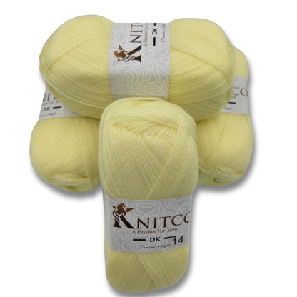 5 Pack - Knitco DK Premium Acrylic 100g / 360m - 58 Colours