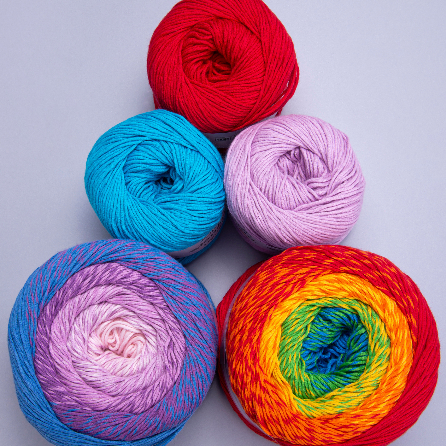 710 - YarnArt Bouquet Cotton Yarn Cake 250g