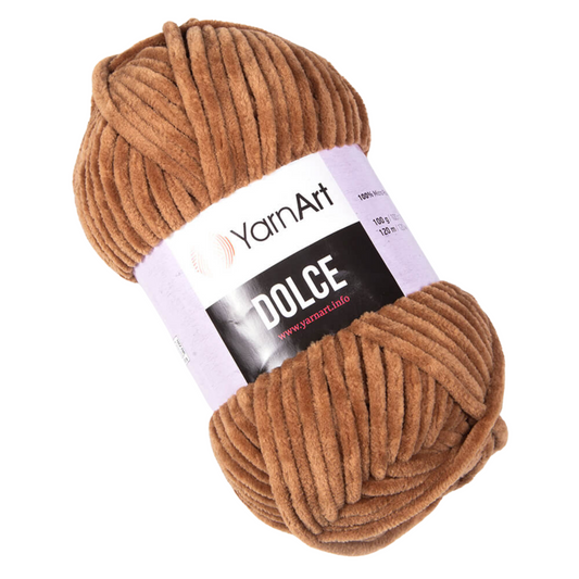 765 YarnArt Dolce Super Chunky Yarn 100g - Gingerbread