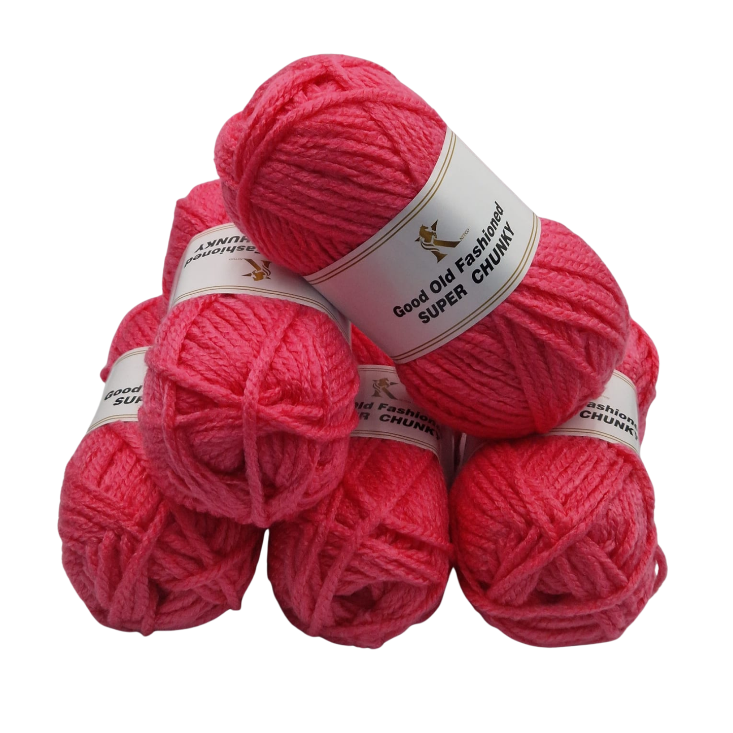 5pk Super Chunky Good Old Fashioned Yarn - ALL COLOURS