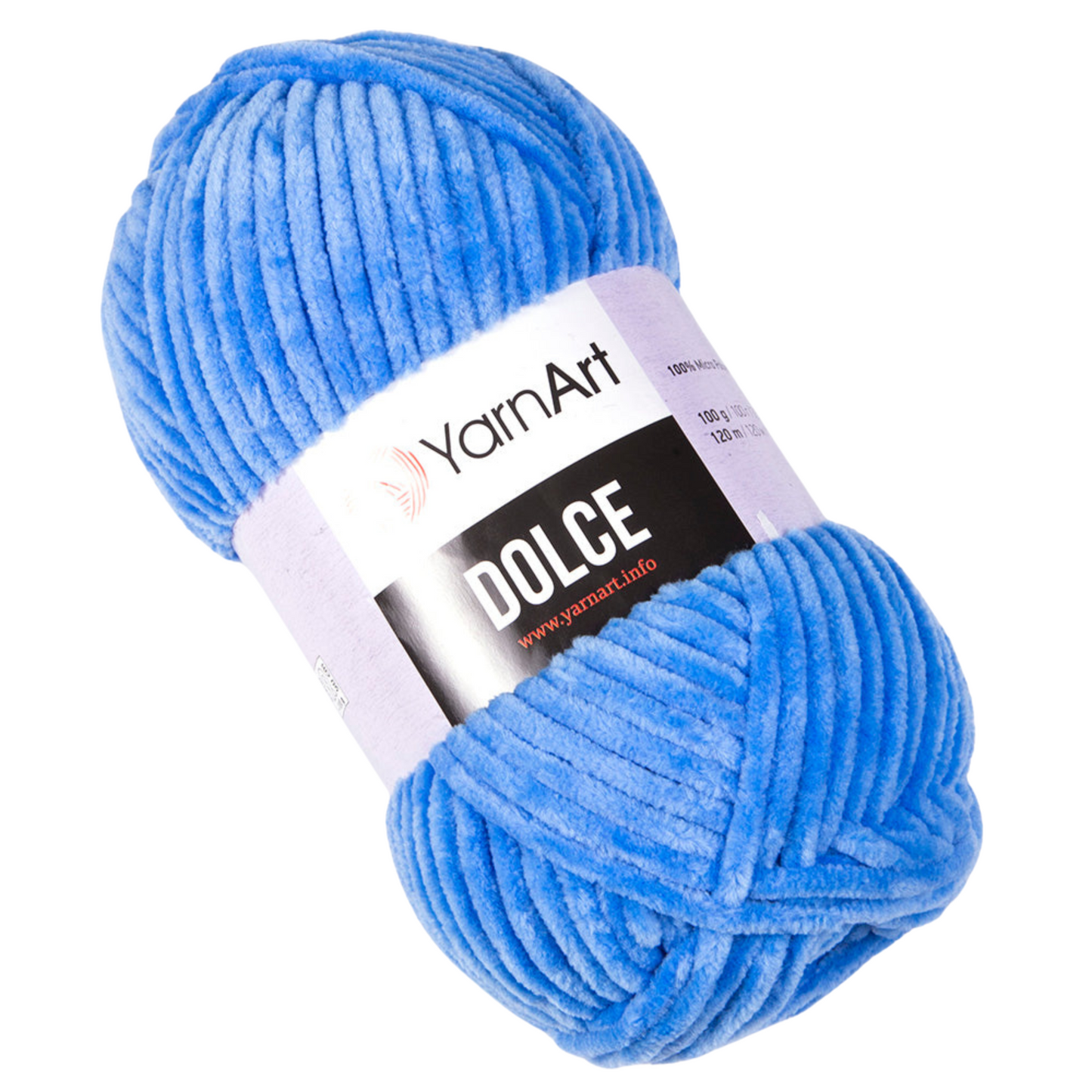 777 YarnArt Dolce Super Chunky Yarn 100g - Cornflower Blue