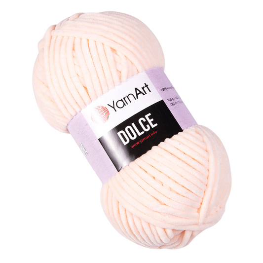 779 YarnArt Dolce Super Chunky Yarn 100g - Pastel Peach