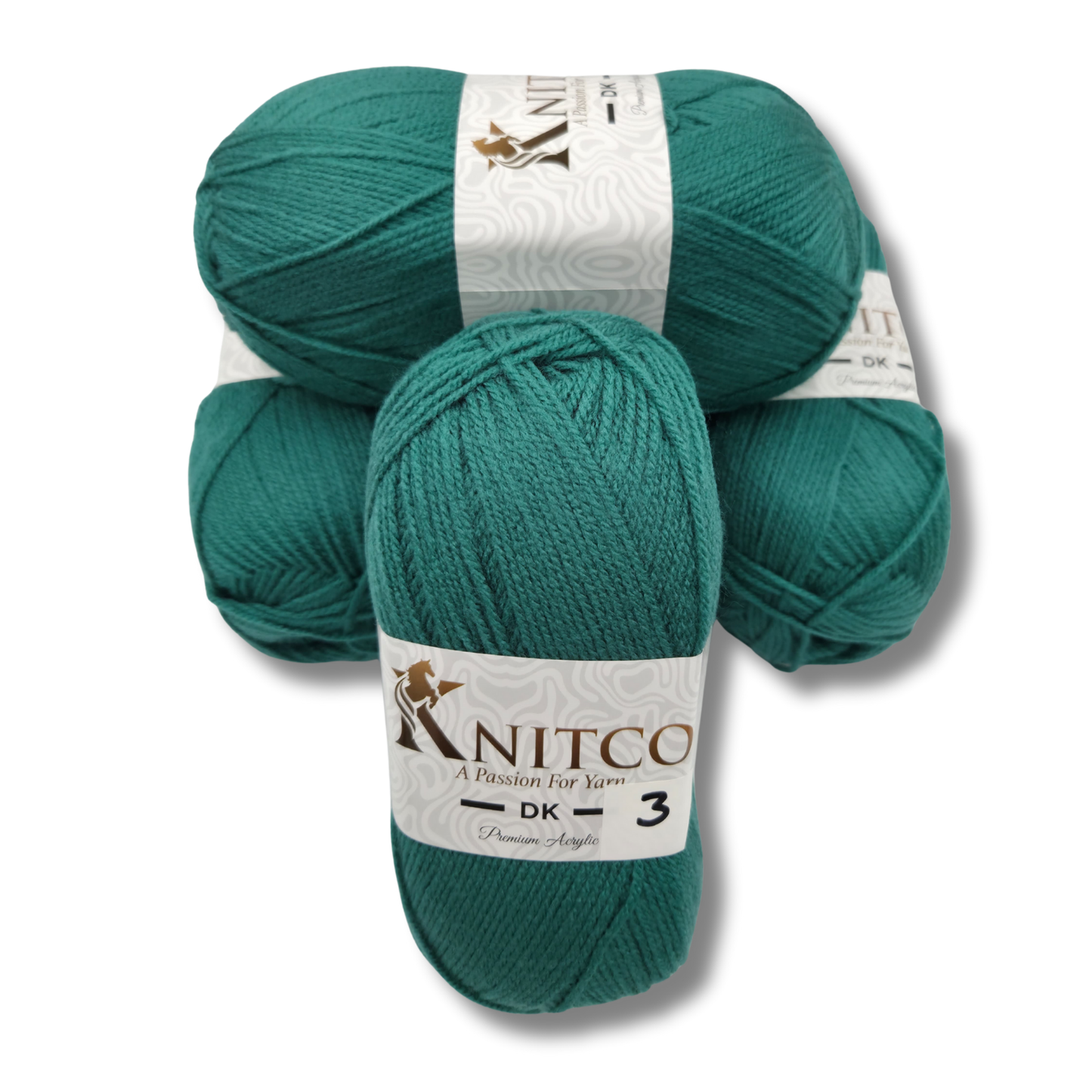 5 Pack - Knitco DK Premium Acrylic 100g / 360m - 58 Colours