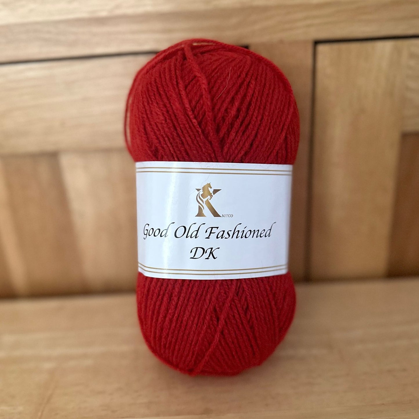 5 x Good Old Fashioned DK Yarn - 100g Everyday Value Pack -   Red 1