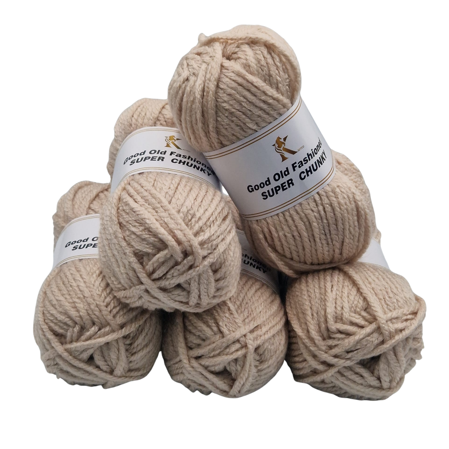 5pk Super Chunky Good Old Fashioned Yarn - ALL COLOURS