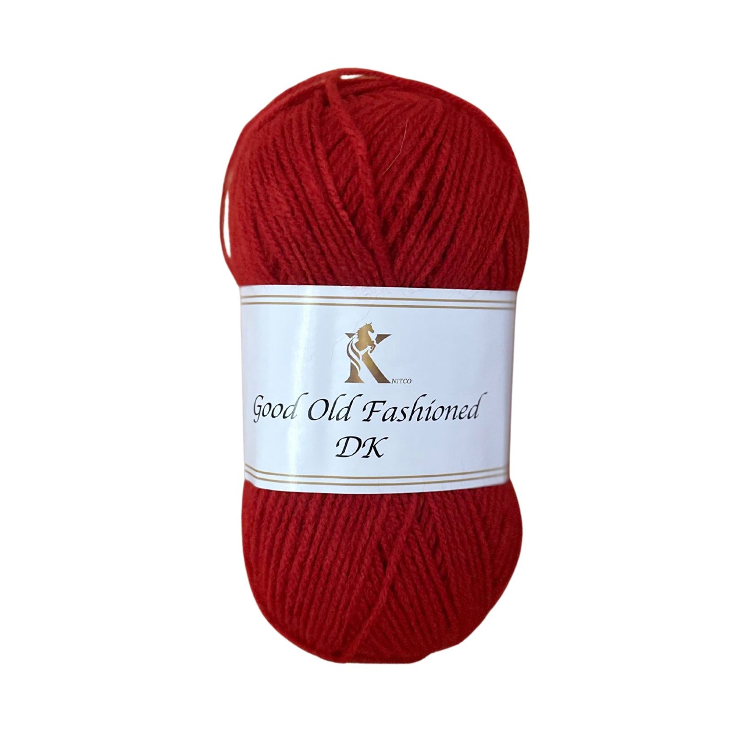 5 x Good Old Fashioned DK Yarn - 100g Everyday Value Pack -   Red 1