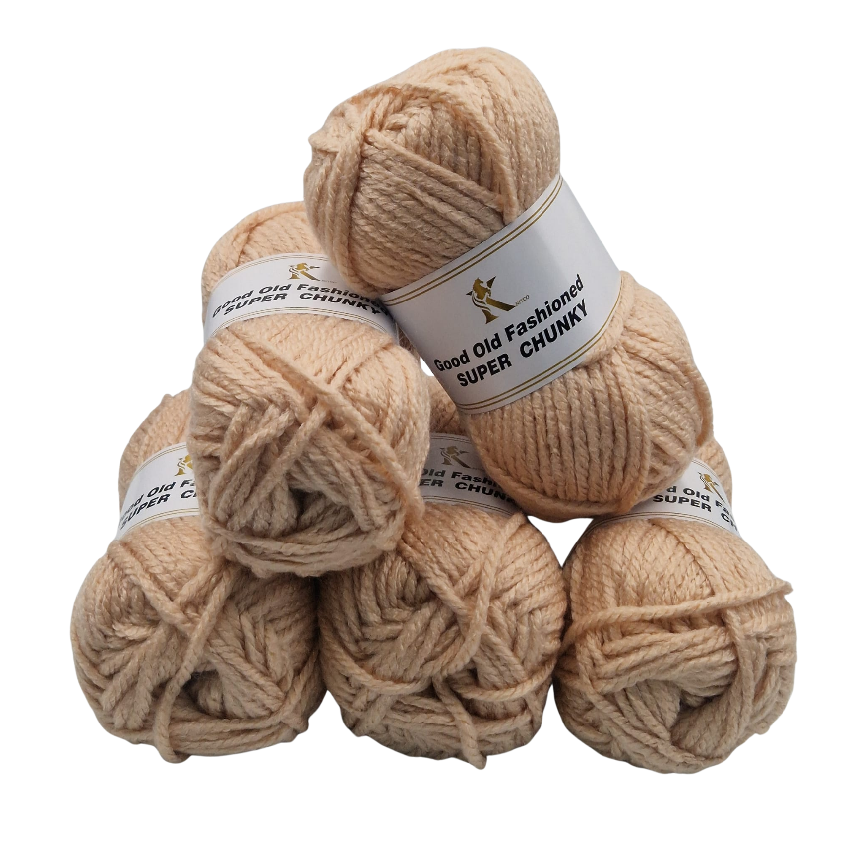 5pk Super Chunky Good Old Fashioned Yarn - ALL COLOURS