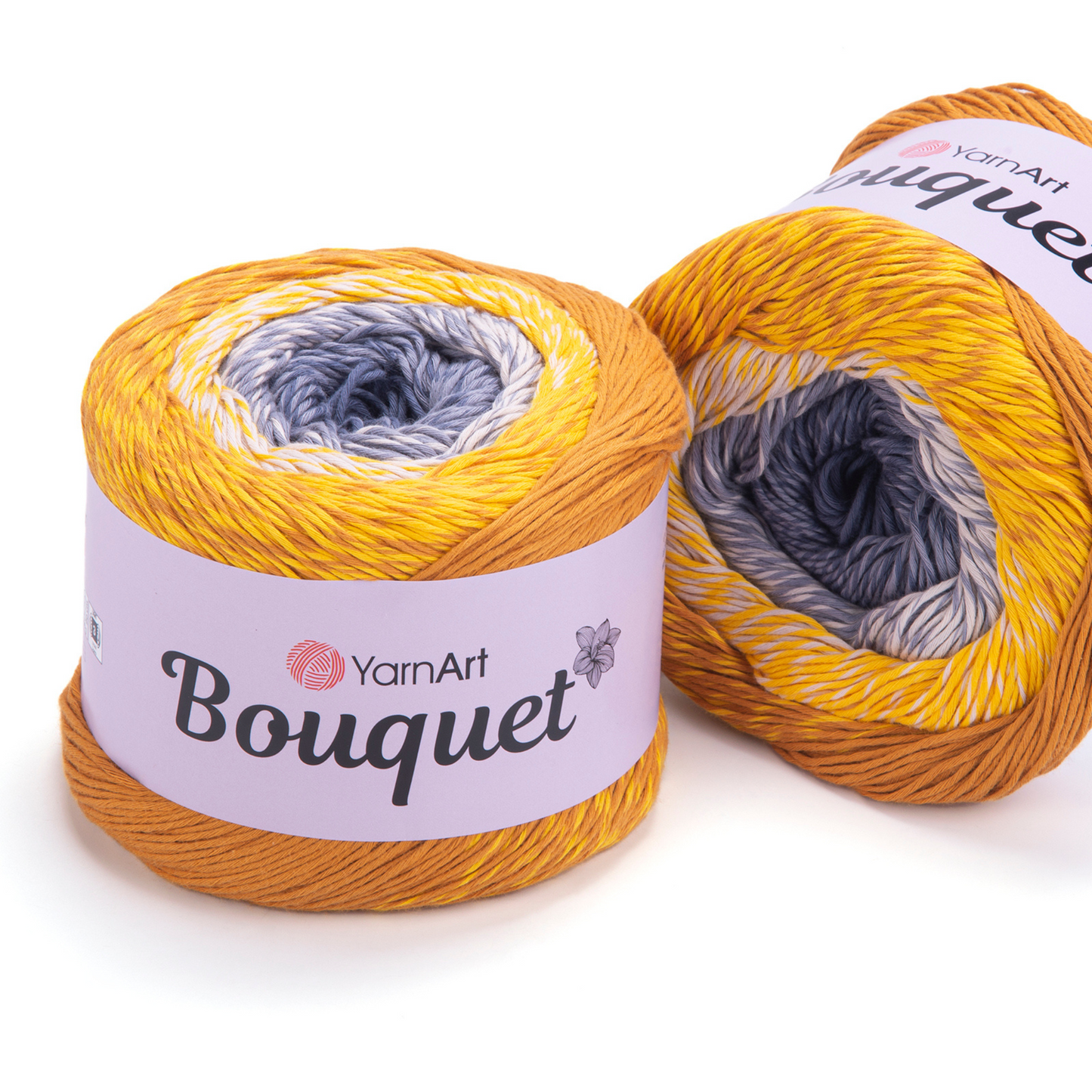 710 - YarnArt Bouquet Cotton Yarn Cake 250g