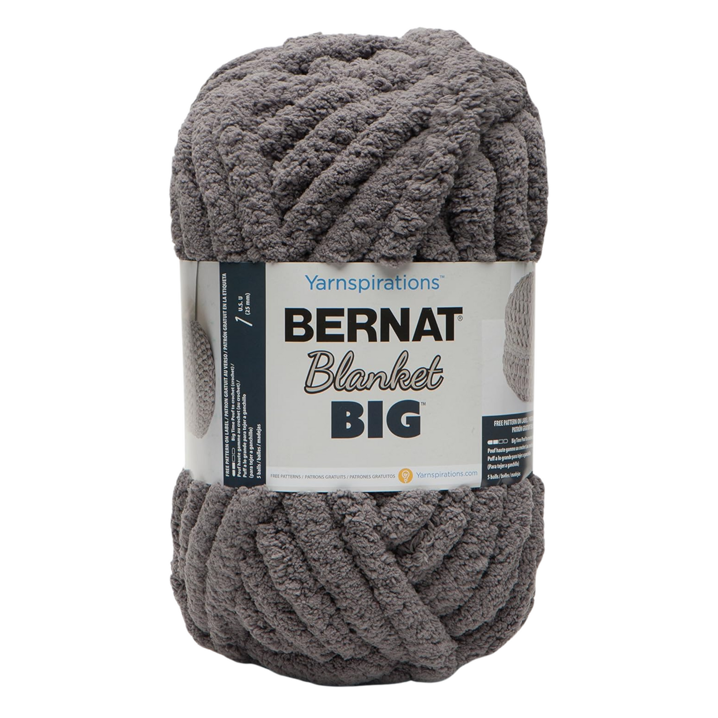 Bernat Blanket Big 300g - Grey