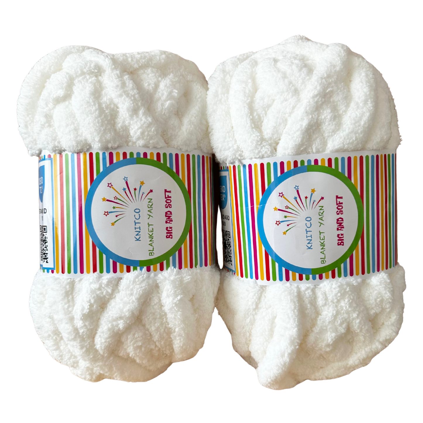 Knitco Blanket Yarn – Big & Soft | 250g Super Chunky -2 Packs - ALL COLOURS