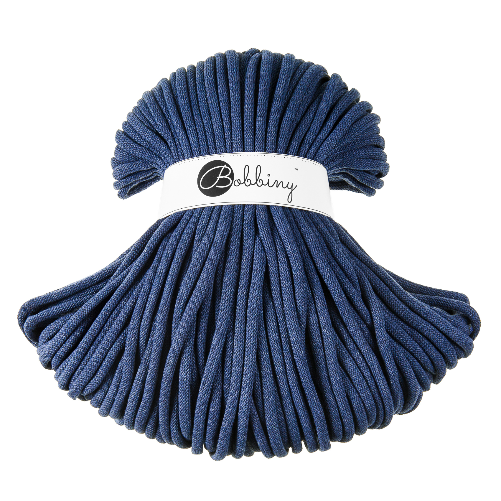 Bobbiny 9mm Jumbo Braided Cotton Cord 100m ALL COLOURS