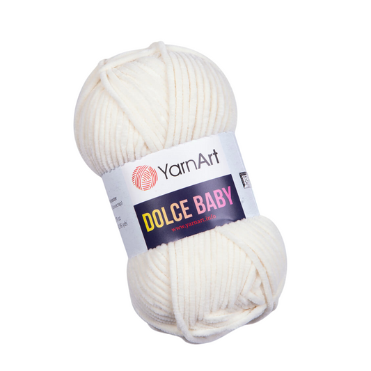 745 YarnArt Dolce Baby Yarn 50g - Cream