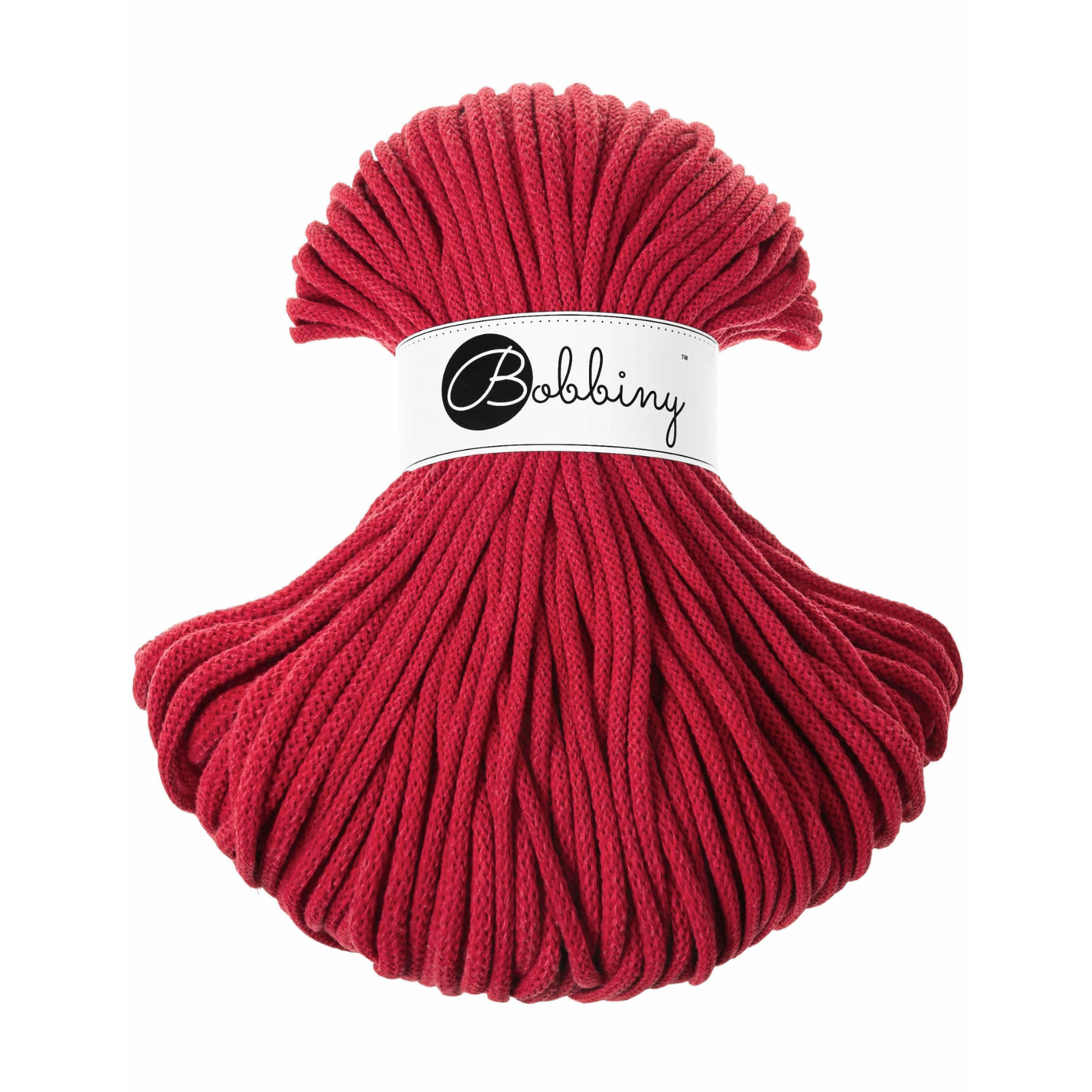 Bobbiny 5mm Braided Cotton Cord 100m ALL COLOURS