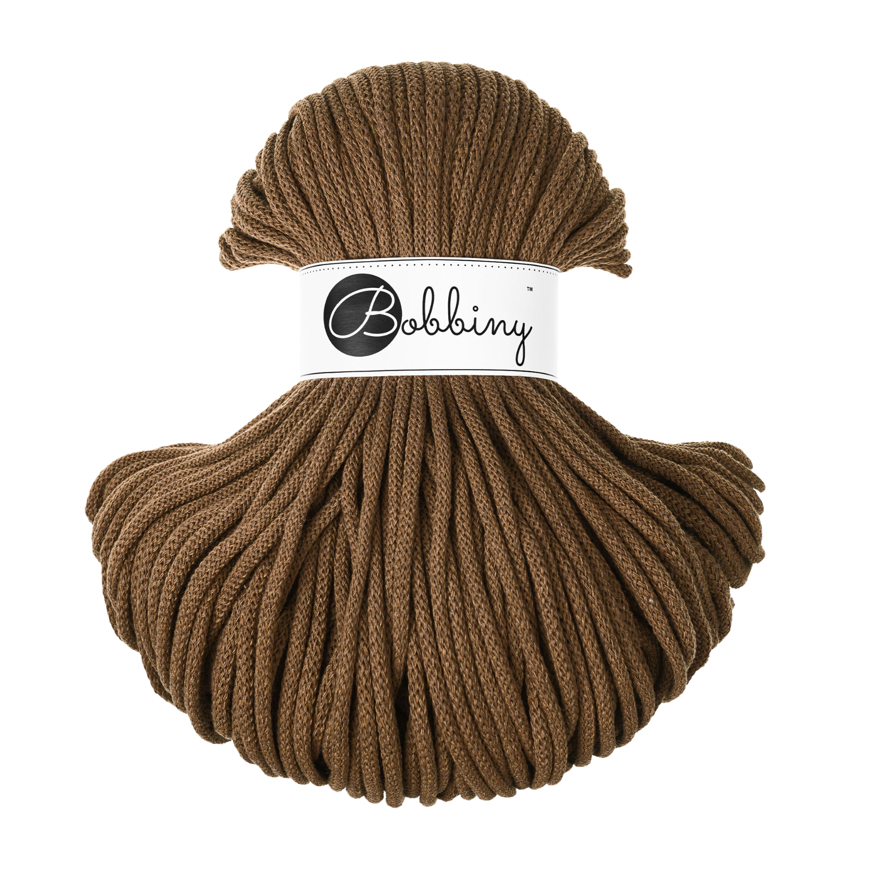 Bobbiny 5mm Braided Cotton Cord 100m ALL COLOURS