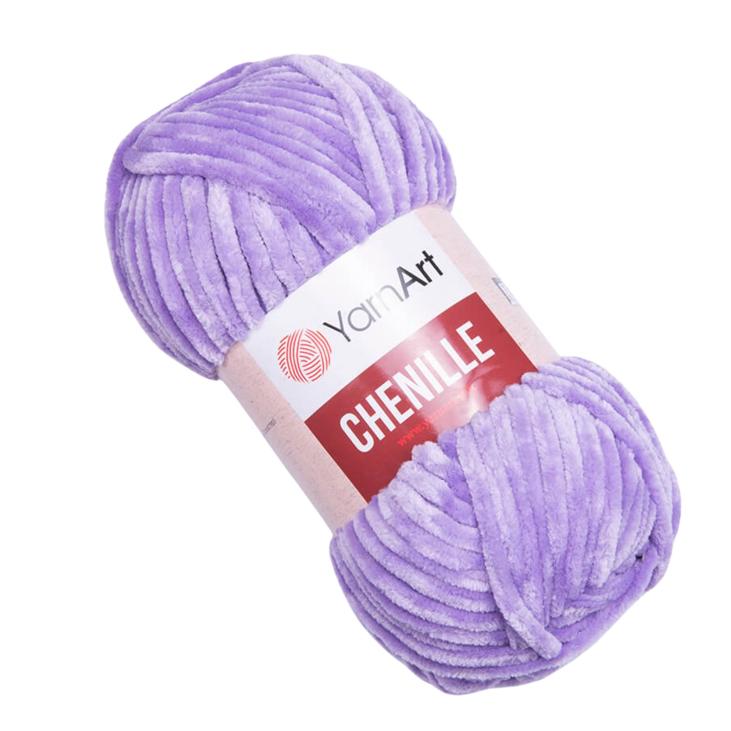 544 YarnArt Chenille Chunky Yarn 100g - Lilac