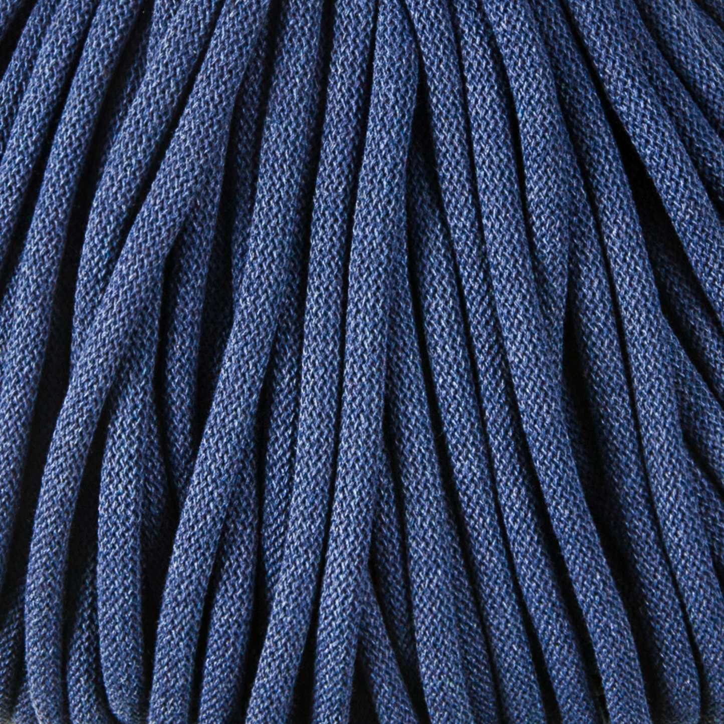 Bobbiny Jumbo 9mm Braided Cotton Cord - Jeans - 100m