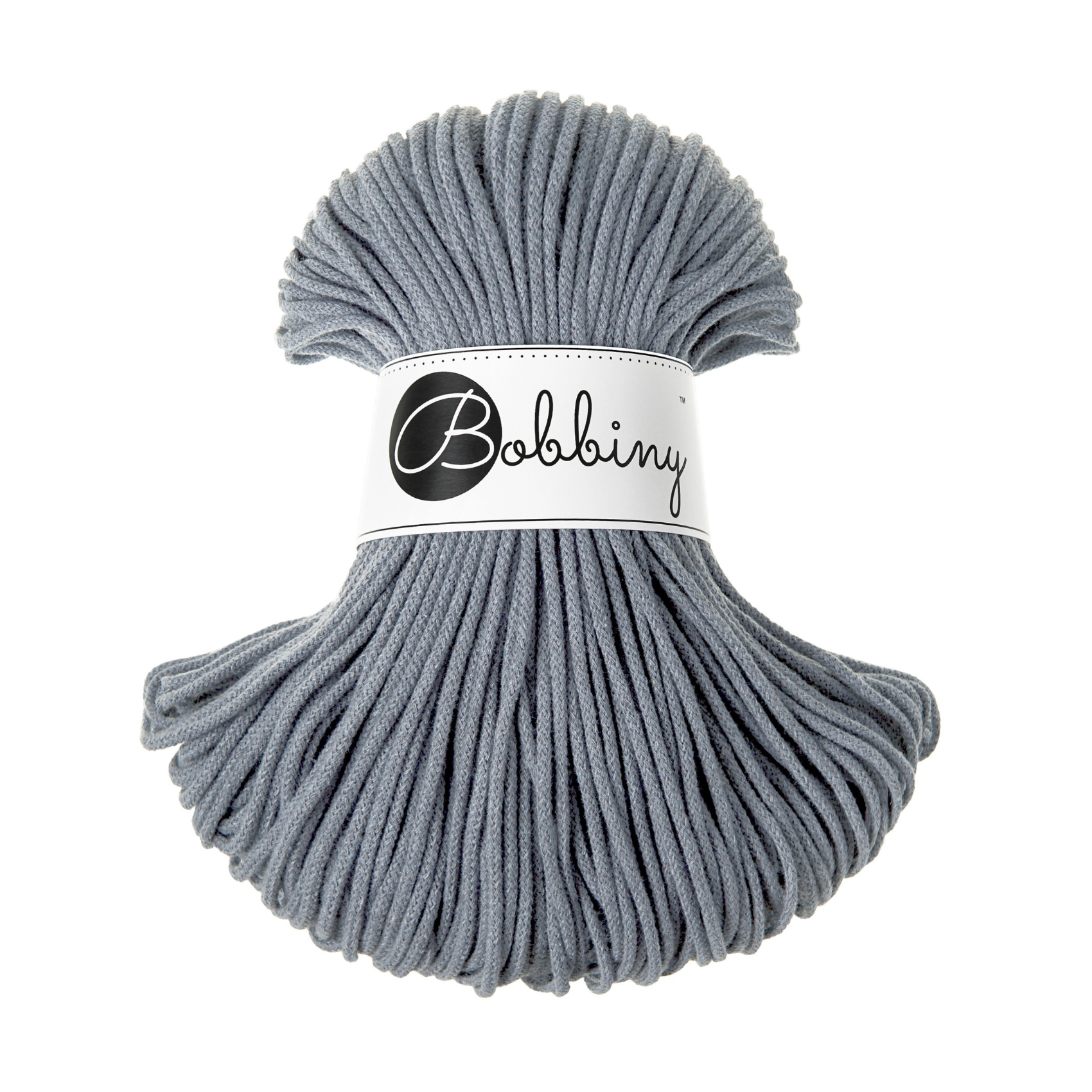 Bobbiny 3mm Braided Cotton Cord 100m ALL COLOURS