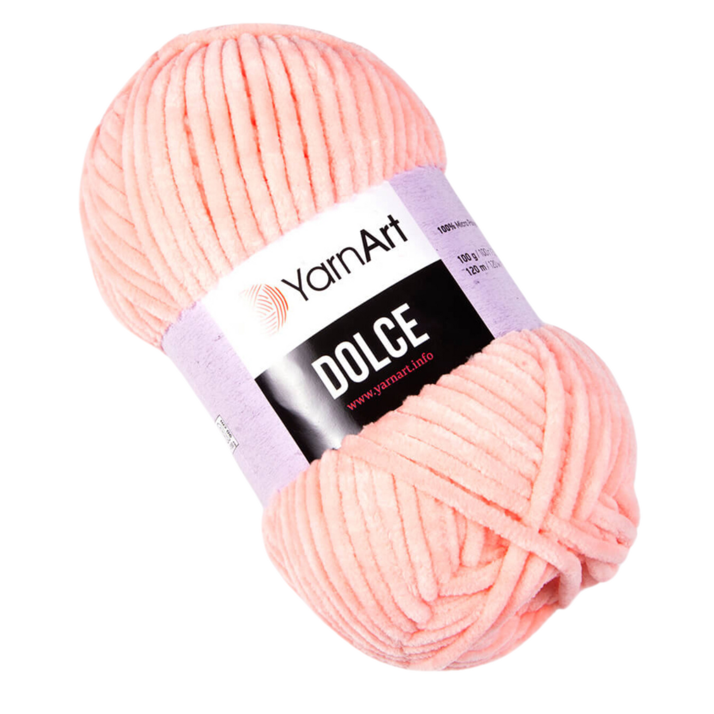 764 YarnArt Dolce Super Chunky Yarn 100g - Peach