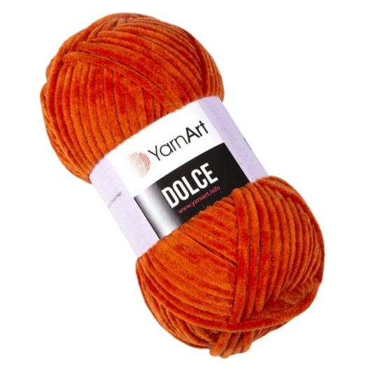 778 YarnArt Dolce Super Chunky Yarn 100g - Orange