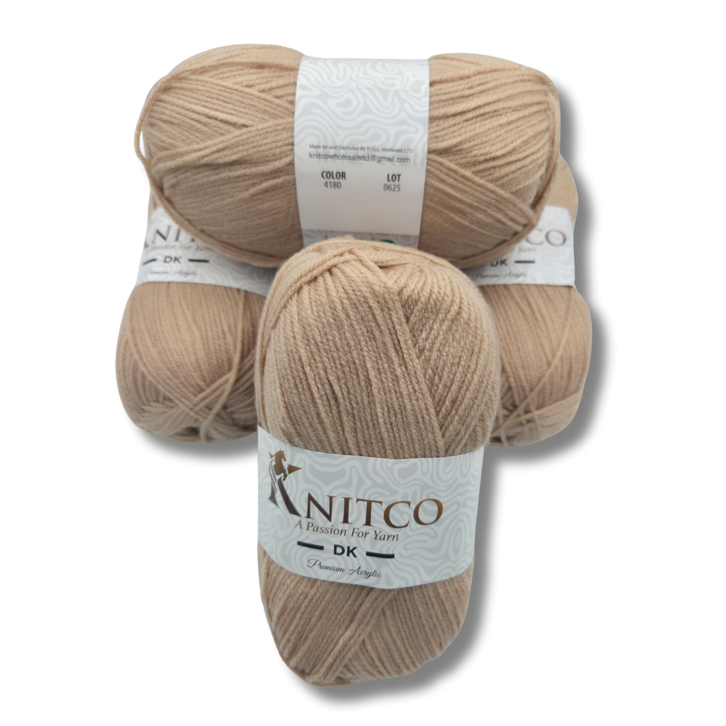 5 Pack - Knitco DK Premium Acrylic 100g / 360m - 58 Colours