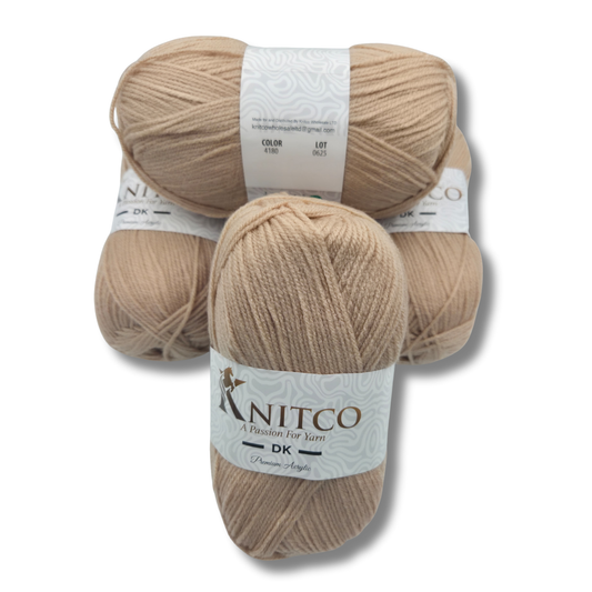 5 Pack - Knitco DK Premium Acrylic 100g / 360m - 58 Colours