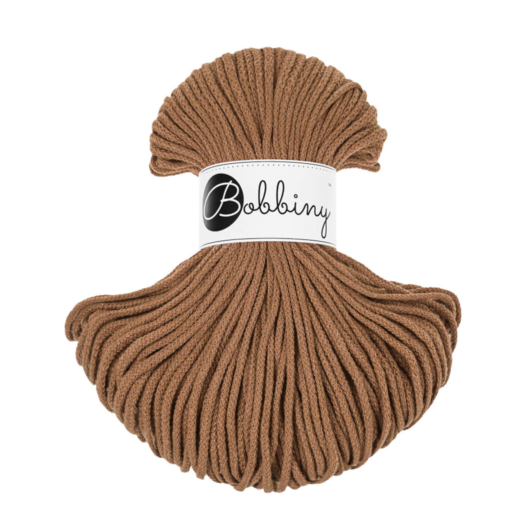 Bobbiny 3mm Braided Cotton Cord 100m ALL COLOURS