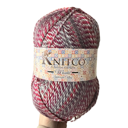Mosaic Lightweight Chunky – 300g Variegated Yarn (555m)