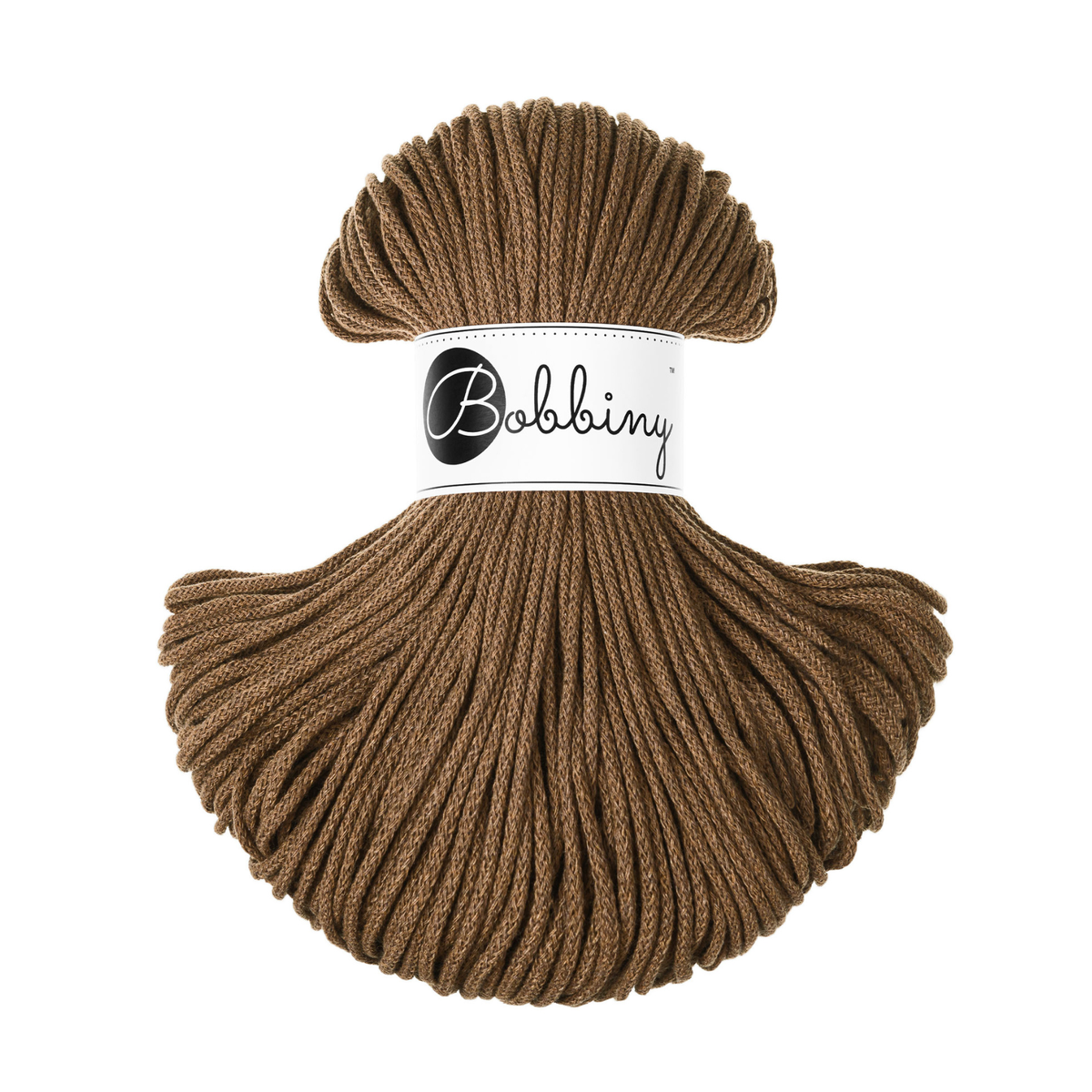 Bobbiny 3mm Braided Cotton Cord 100m ALL COLOURS