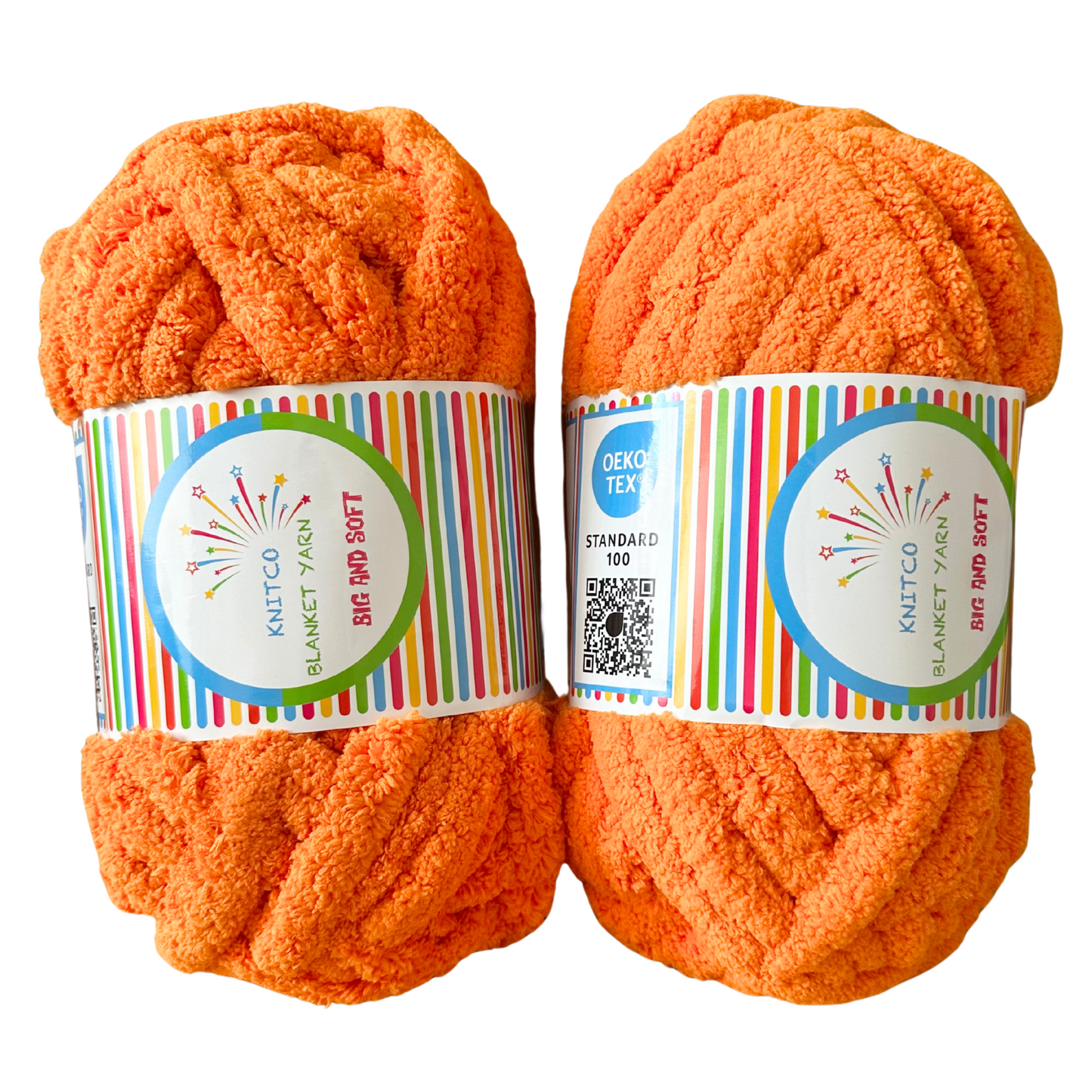 Knitco Blanket Yarn – Big & Soft | 250g Super Chunky -2 Packs - ALL COLOURS