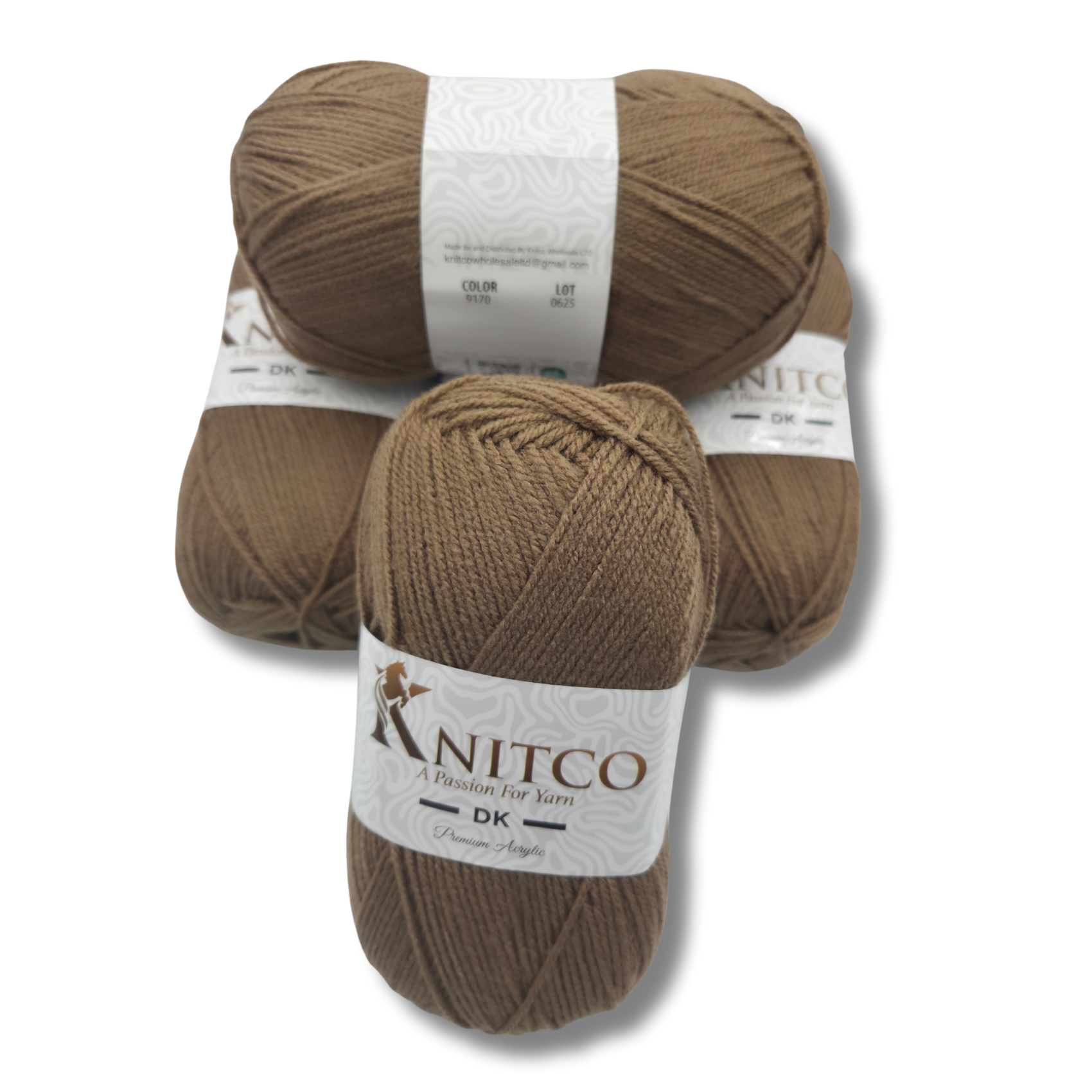 5 Pack - Knitco DK Premium Acrylic 100g / 360m - 58 Colours