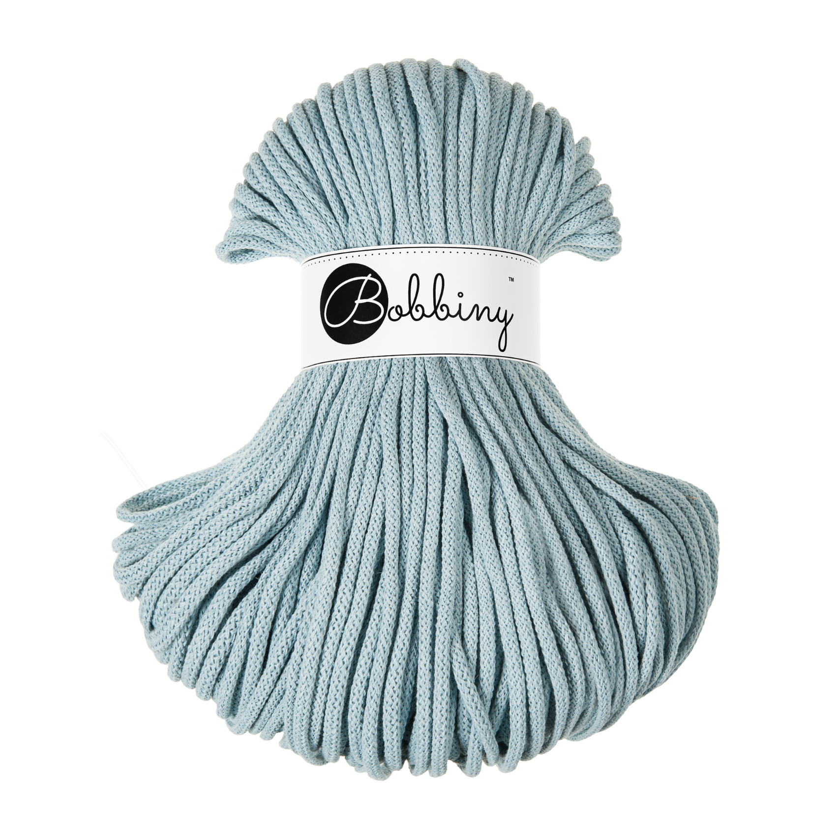 Bobbiny 5mm Braided Cotton Cord 100m ALL COLOURS