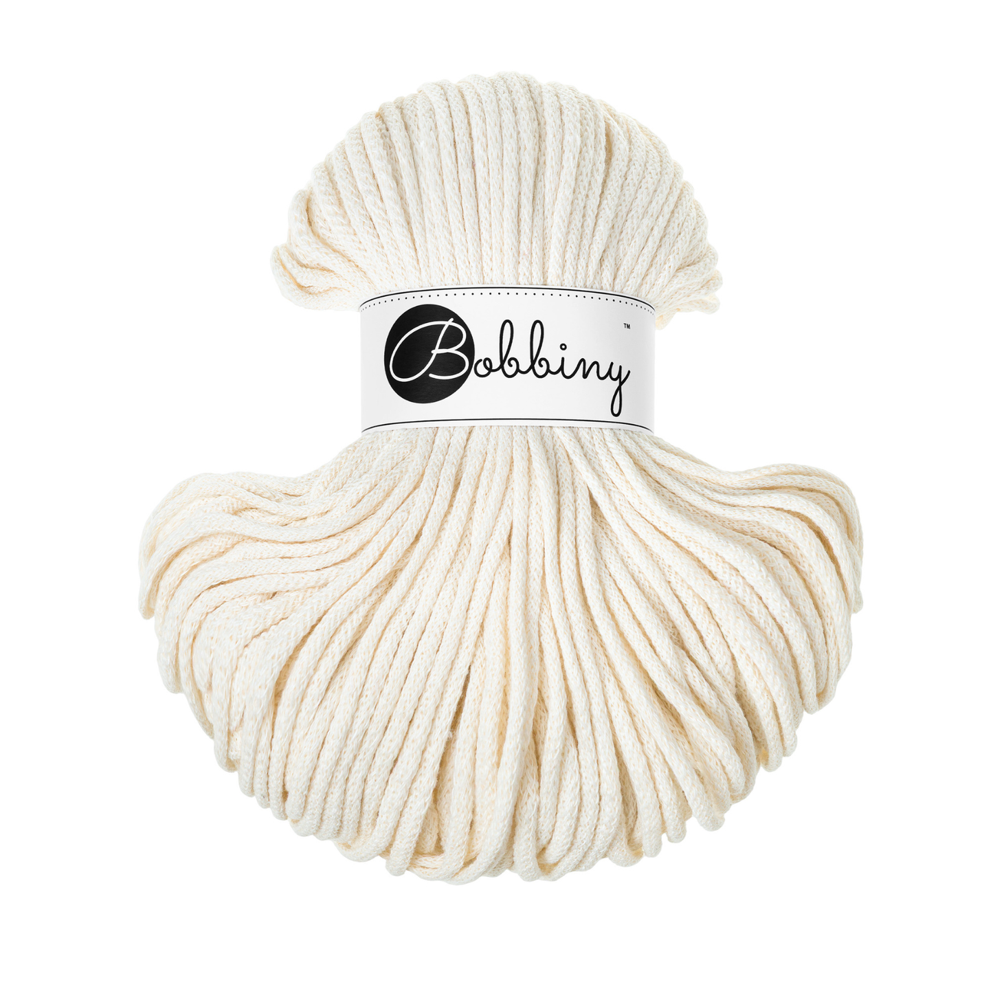 Bobbiny 4mm Braided Cotton Cord 100m ALL COLOURS