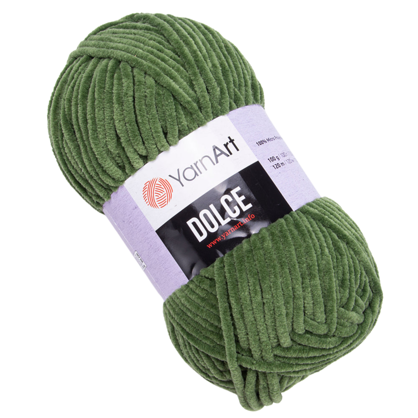 797 YarnArt Dolce Super Chunky Yarn 100g - Dark Olive