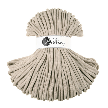 Bobbiny 9mm Jumbo Braided Cotton Cord 100m ALL COLOURS