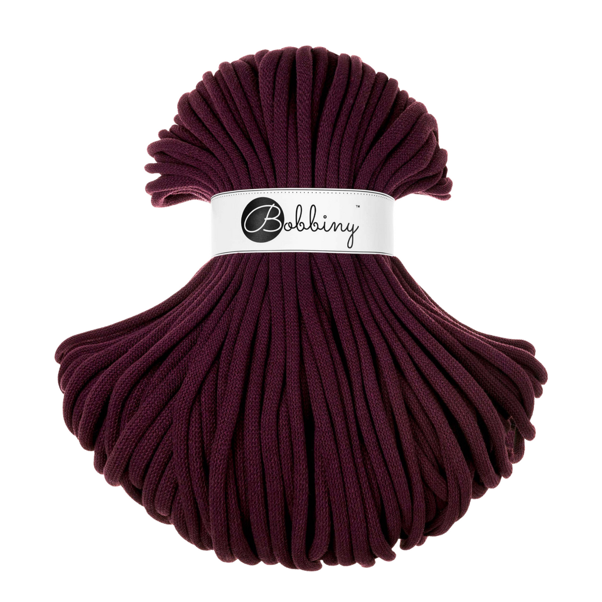 Bobbiny 9mm Jumbo Braided Cotton Cord 100m ALL COLOURS