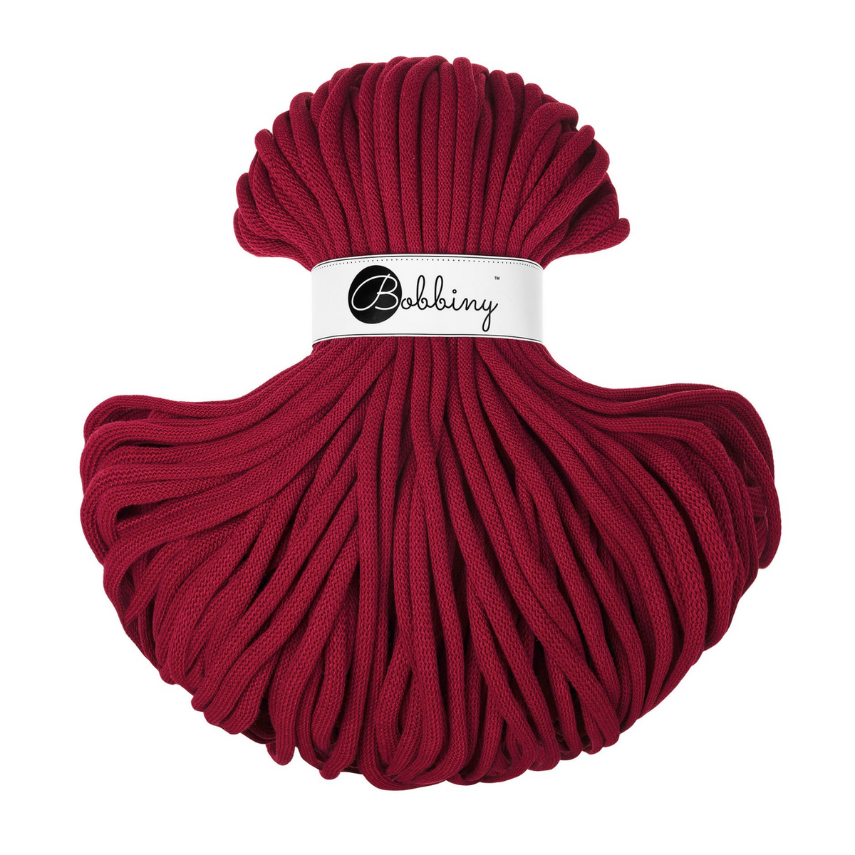 Bobbiny 9mm Jumbo Braided Cotton Cord 100m ALL COLOURS
