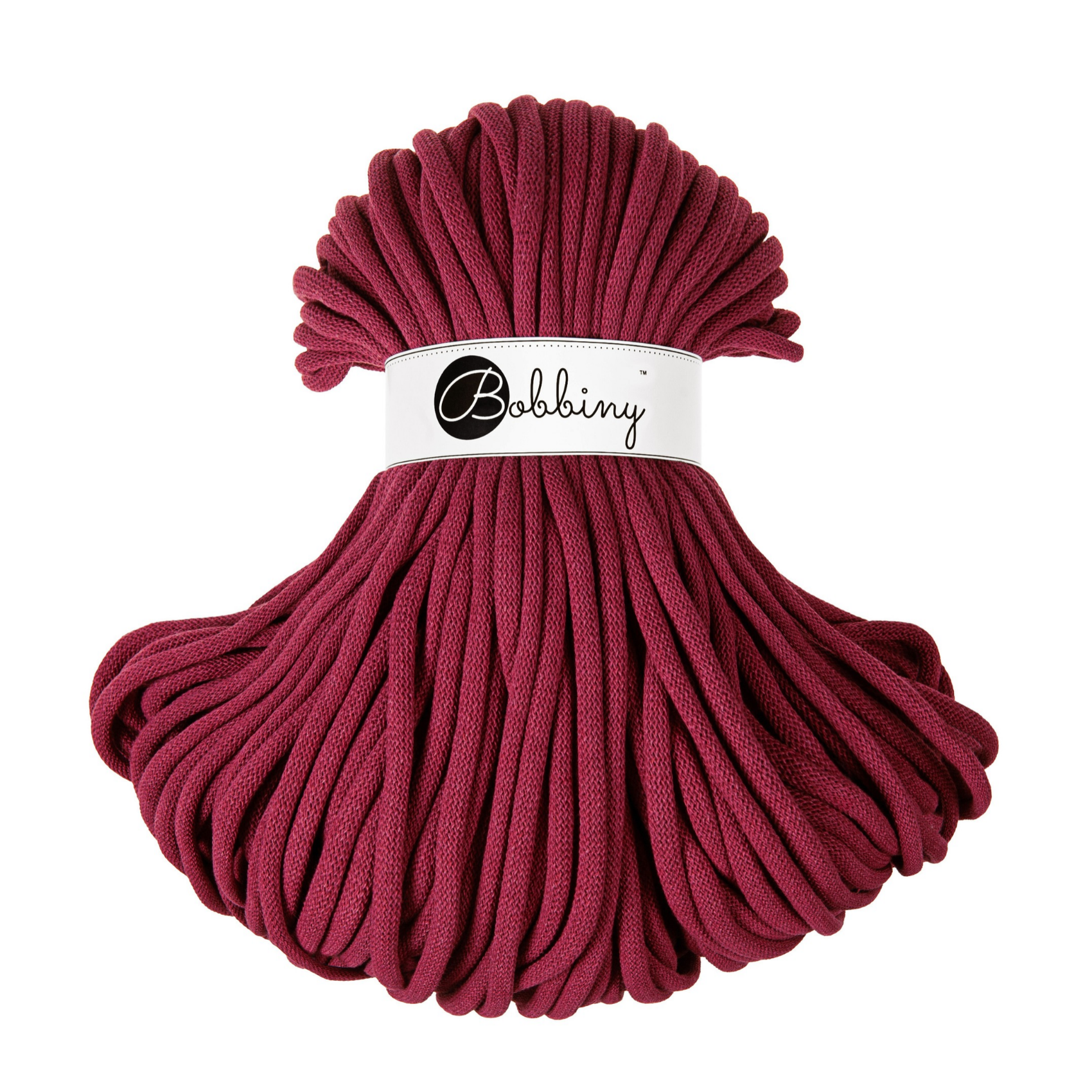 Bobbiny 9mm Jumbo Braided Cotton Cord 100m ALL COLOURS