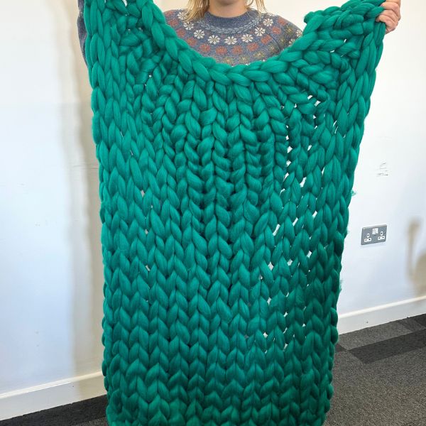 Part-Funded Chunky Blanket Workshop – Prestatyn – Mon 15th Sept – 1 Left