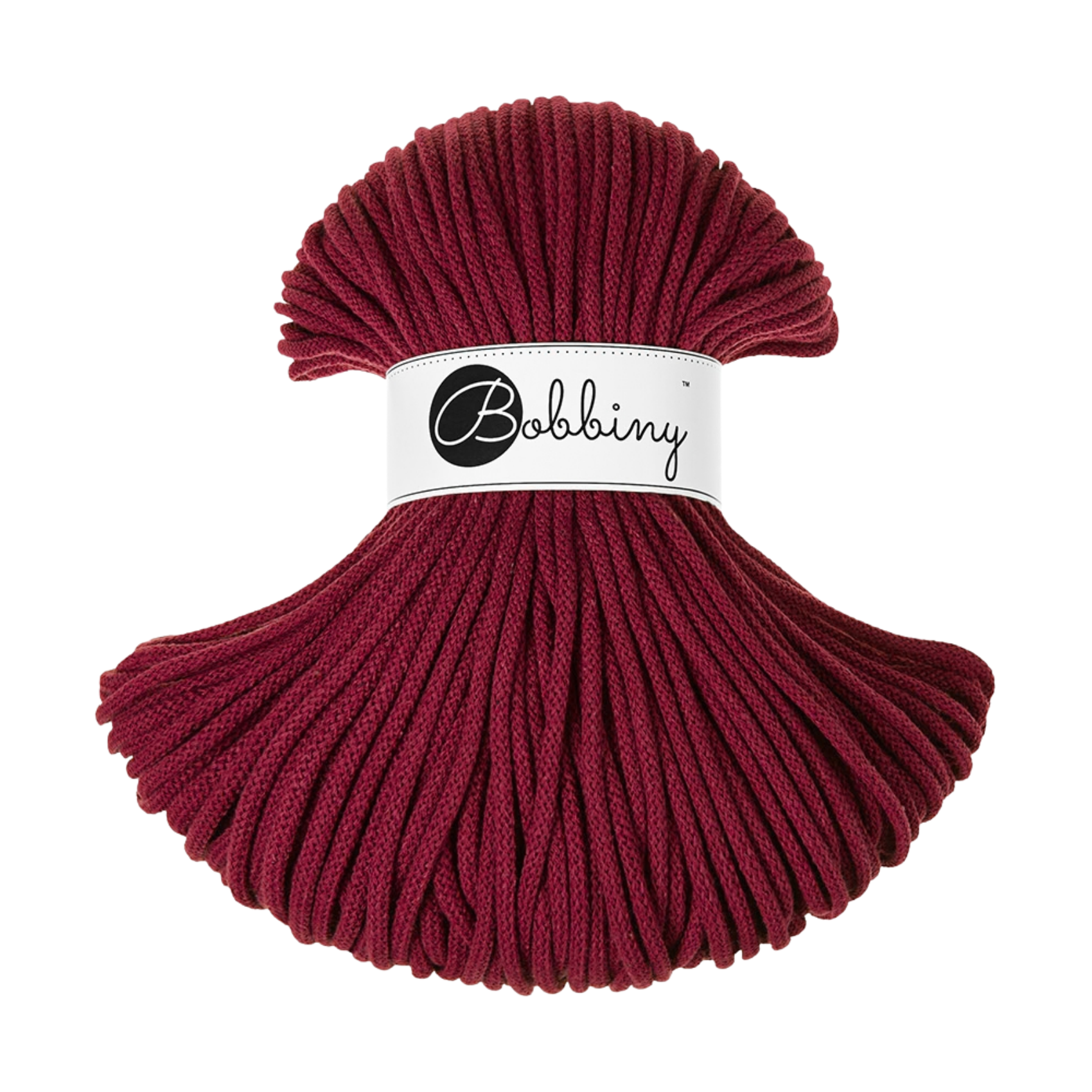 Bobbiny 5mm Braided Cotton Cord 100m ALL COLOURS
