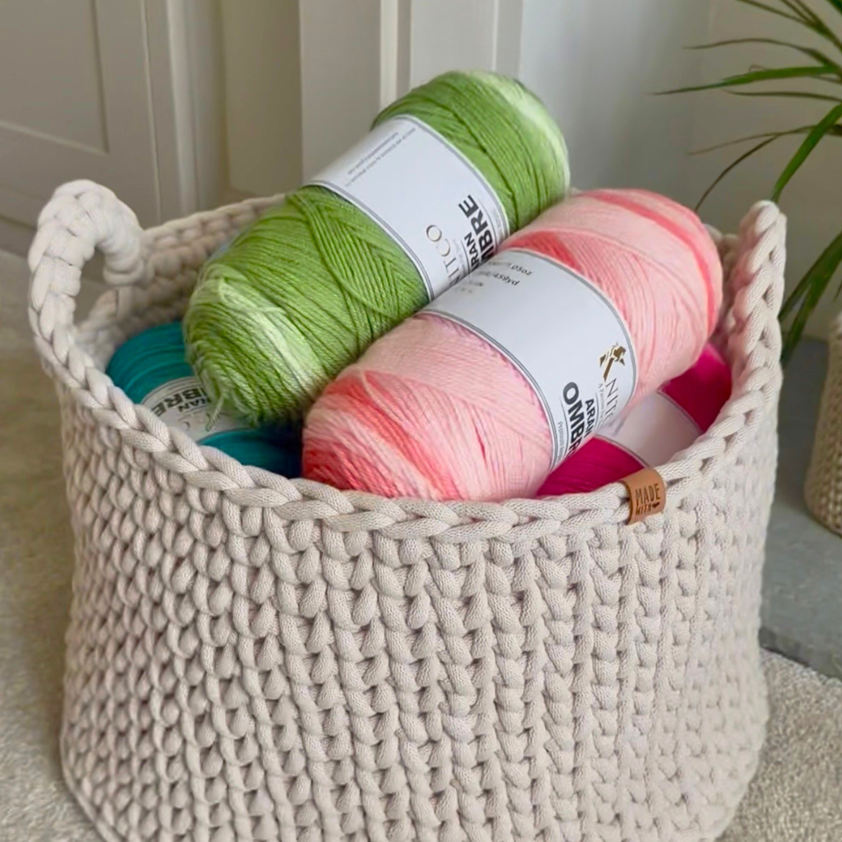 KnitCo Aran Ombre Yarn 200g – Colour Change Premium Acrylic